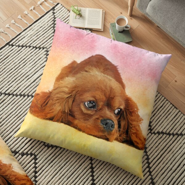 Cavalier King Charles Spaniel Floor Pillow