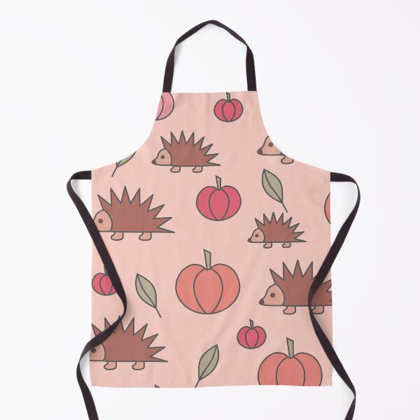 Item preview, Hedgehogs and pumpkins, autumn composition/ vivid colors,red, brown, burgundy, rusty. designed and sold by My-fake-places.
