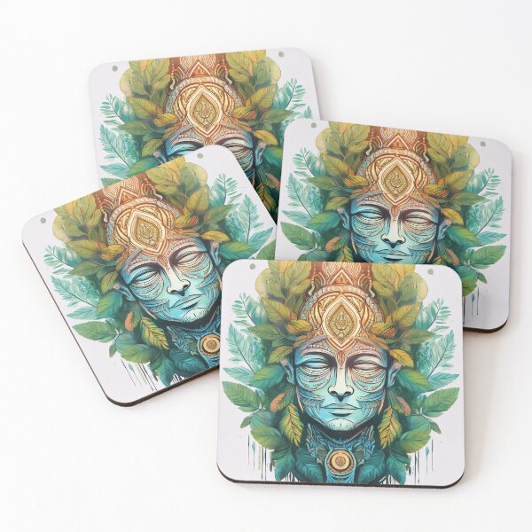 Item preview, Blue | Gods & Masks Collection designed and sold by monkeybusiness.pt.