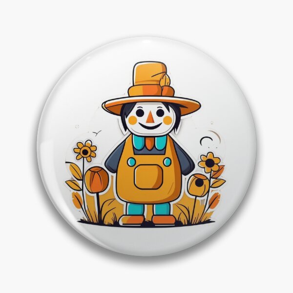 Item preview, Cute scarecrow design designed and sold by LaughandCraftUS.