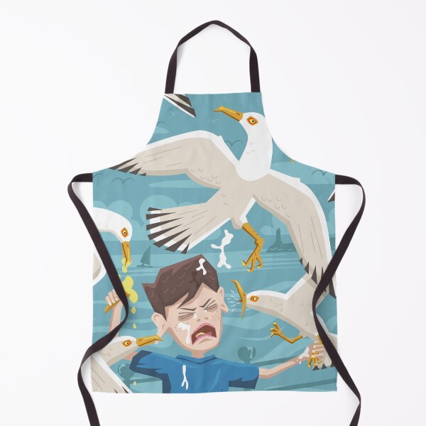 Item preview, Mugged by Gulls Illustration designed and sold by Hadrianwild.