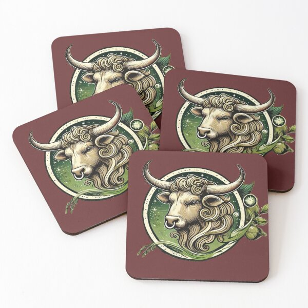 Item preview, Taurus Zodiac Sign - Embracing Passion and Strength designed and sold by CreationbyNiki.
