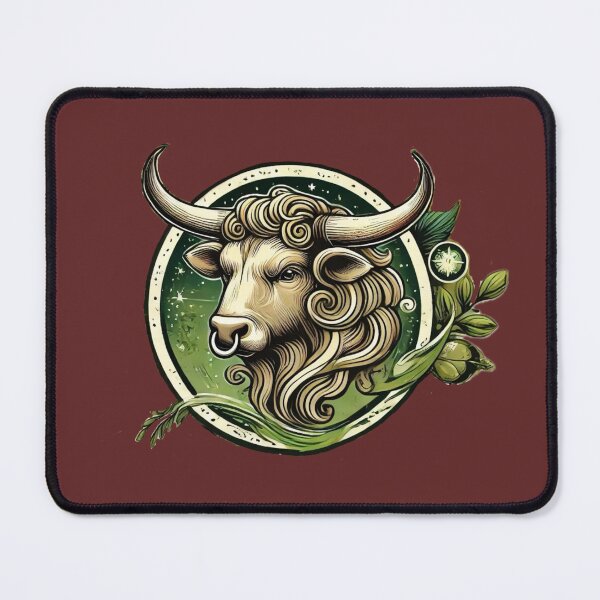 Item preview, Taurus Zodiac Sign - Embracing Passion and Strength designed and sold by CreationbyNiki.
