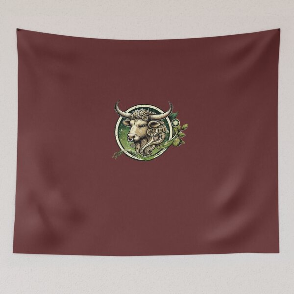 Item preview, Taurus Zodiac Sign - Embracing Passion and Strength designed and sold by CreationbyNiki.