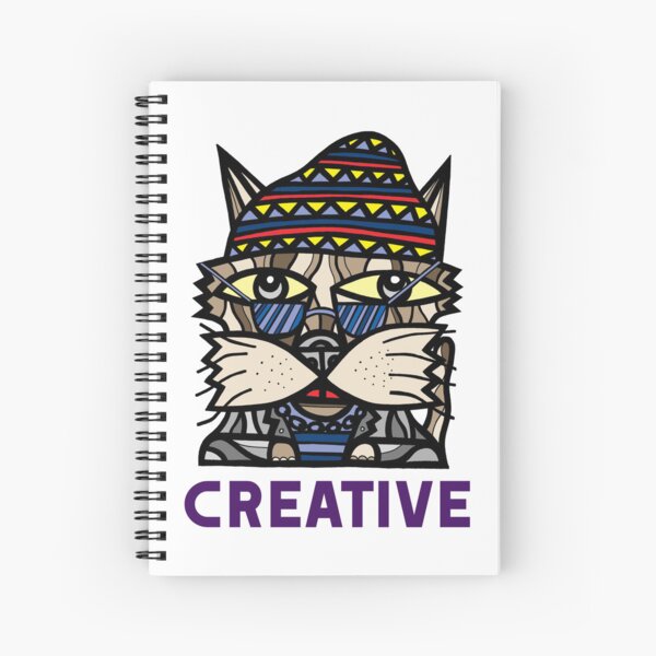 "Creative" Spiral Notebook