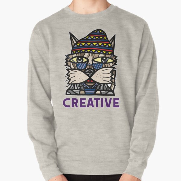 "Creative" Pullover Sweatshirt