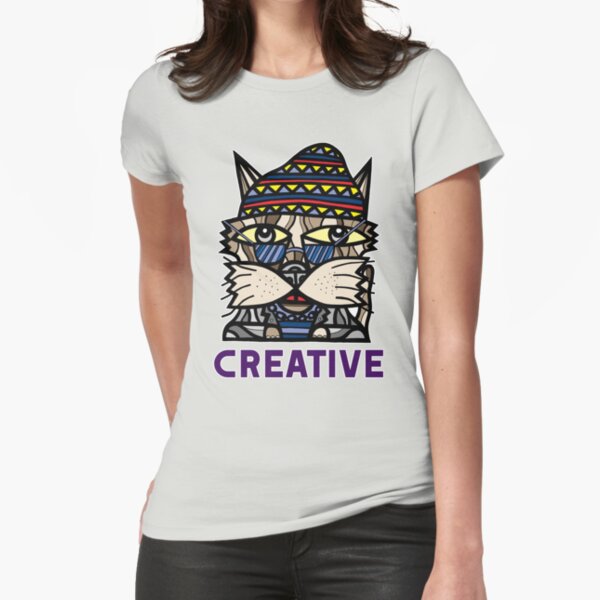 "Creative" Fitted T-Shirt