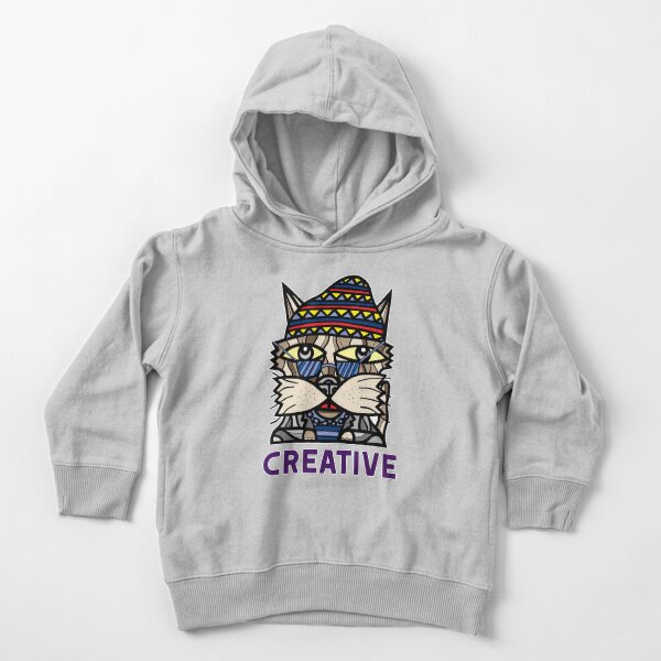 "Creative" Toddler Pullover Hoodie