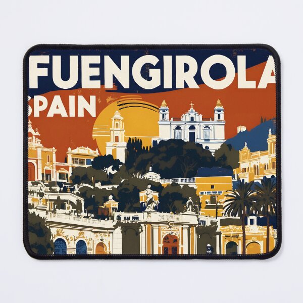 Item preview, Fuengirola Spain Vintage Travel Tourism designed and sold by TravelersGems.