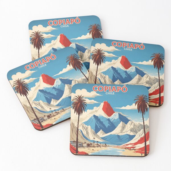 Item preview, Copiapo Chile Retro Vintage Poster Tourism  designed and sold by TravelersGems.