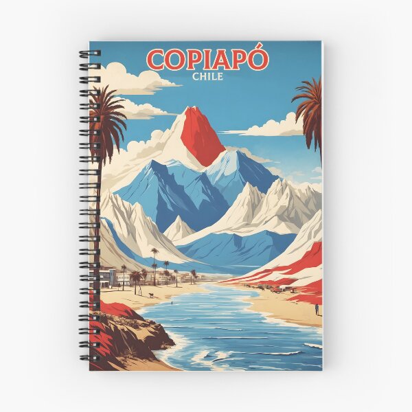 Item preview, Copiapo Chile Retro Vintage Poster Tourism  designed and sold by TravelersGems.