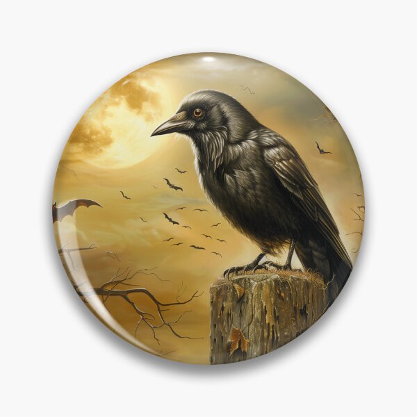 Item preview, Halloween Raven designed and sold by Gypsykiss.