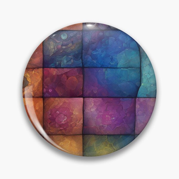 Item preview, Lively Square Pattern with Creative Designs designed and sold by Have Mercy.