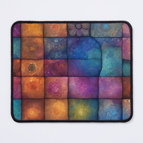Item preview, Lively Square Pattern with Creative Designs designed and sold by Have Mercy.
