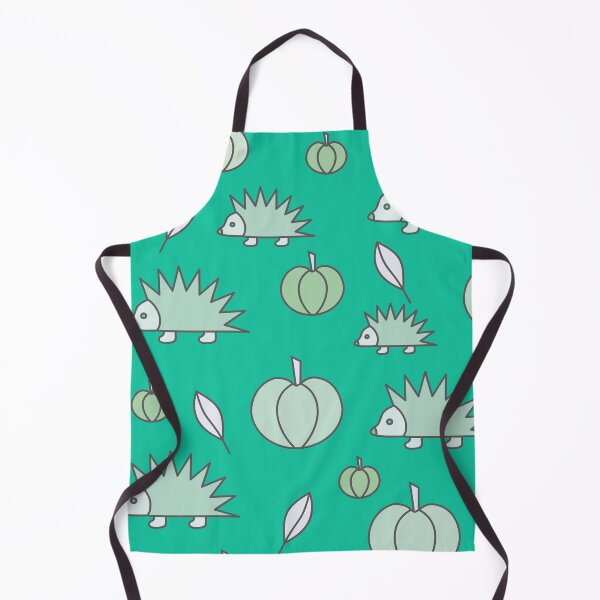 Item preview, Hedgehogs and pumpkins, autumn composition/ pastel colors,light green turquoise,Azure.Sky blue. designed and sold by My-fake-places.