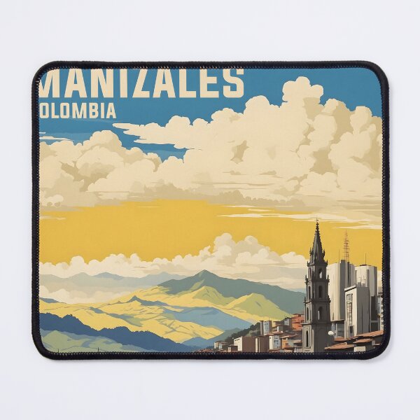 Item preview, Manizales Colombia Retro Vintage Poster Tourism designed and sold by TravelersGems.