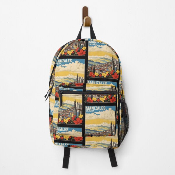 Item preview, Manizales Colombia Retro Vintage Poster Tourism designed and sold by TravelersGems.