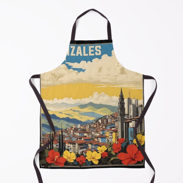 Item preview, Manizales Colombia Retro Vintage Poster Tourism designed and sold by TravelersGems.