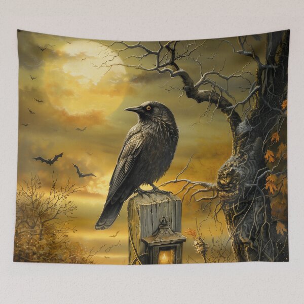 Item preview, Halloween Raven 2 designed and sold by Gypsykiss.