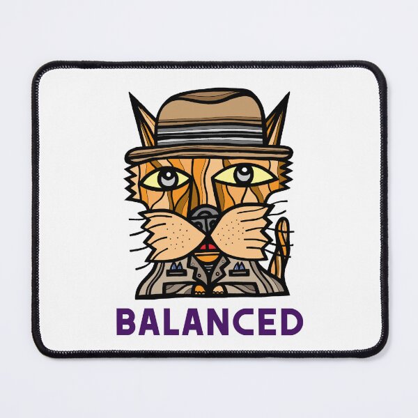 "Balanced" Mouse Pad