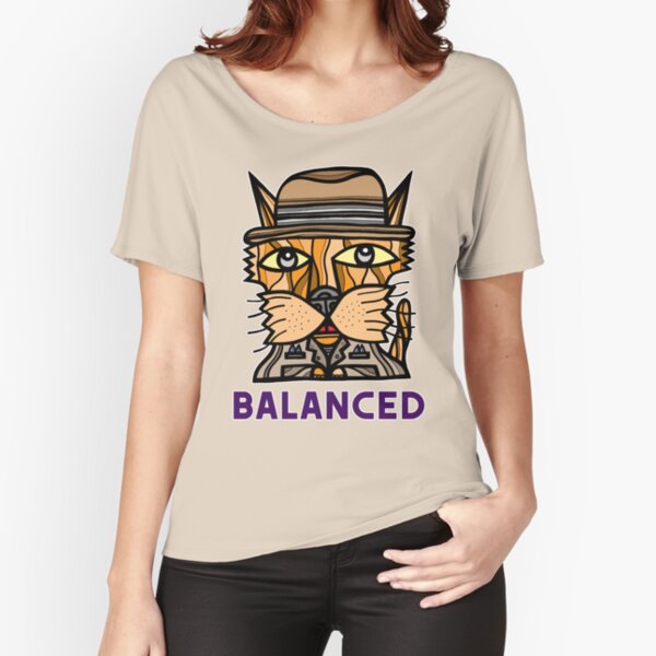 "Balanced" Relaxed Fit T-Shirt