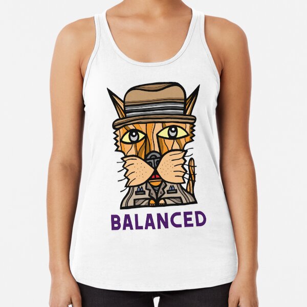 "Balanced" Racerback Tank Top