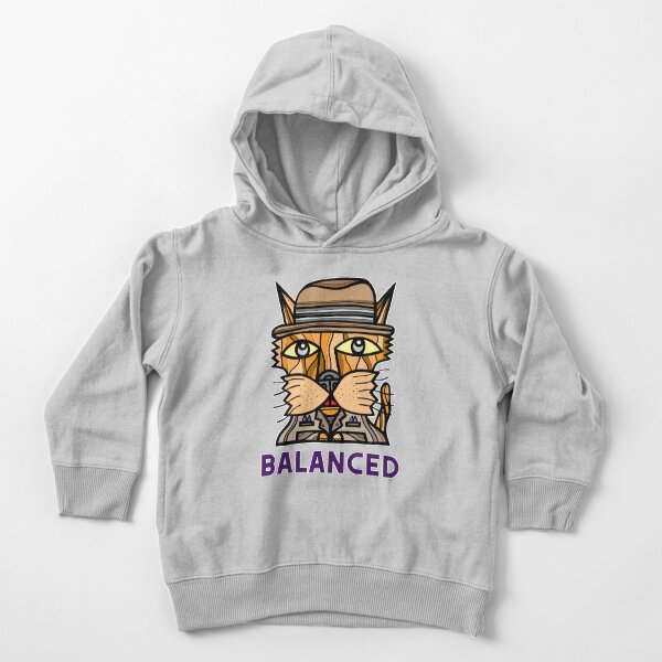 "Balanced" Toddler Pullover Hoodie