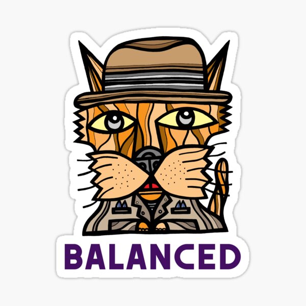 "Balanced" Sticker