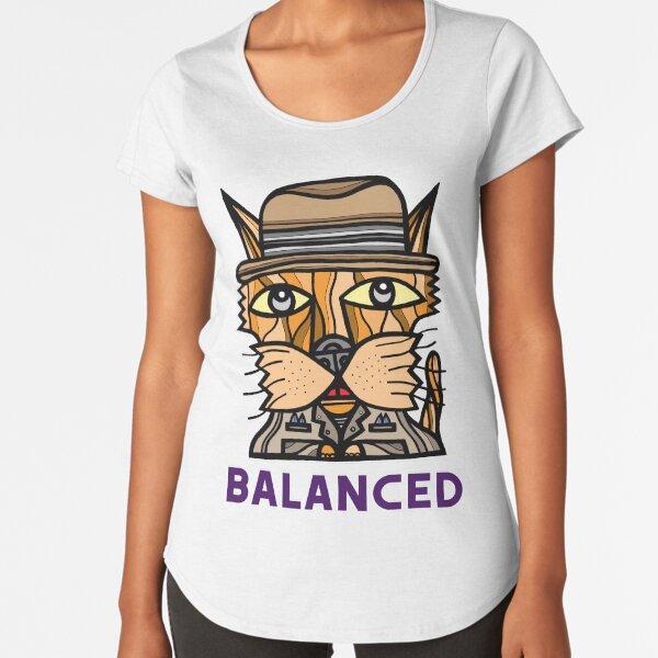"Balanced" Premium Scoop T-Shirt