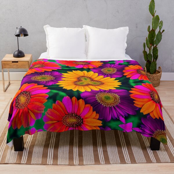 Item preview, Colorful Daisy Bouquet Pattern designed and sold by Patternflower.