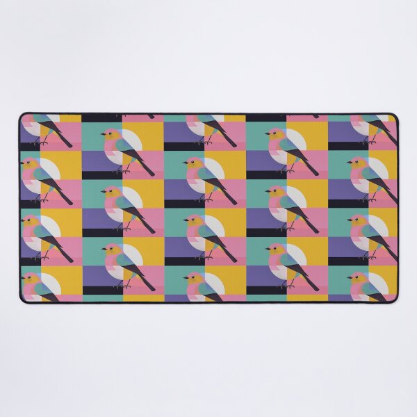 Item preview, Geometric Robin Bird Illustration designed and sold by Adam Regester.