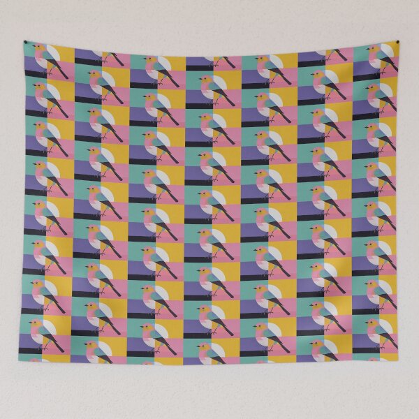 Item preview, Geometric Robin Bird Illustration designed and sold by Adam Regester.