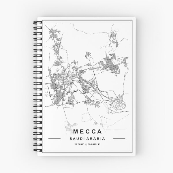 Item preview, Mecca Map designed and sold by SHAMPAIN-ART-CO.