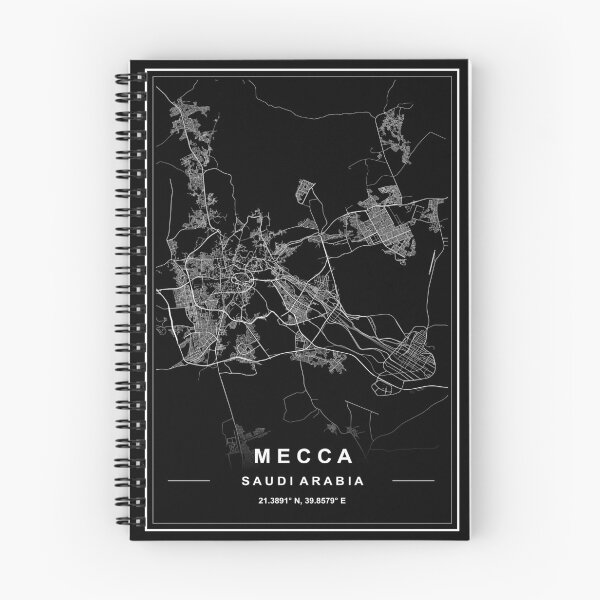 Item preview, Mecca Map designed and sold by SHAMPAIN-ART-CO.