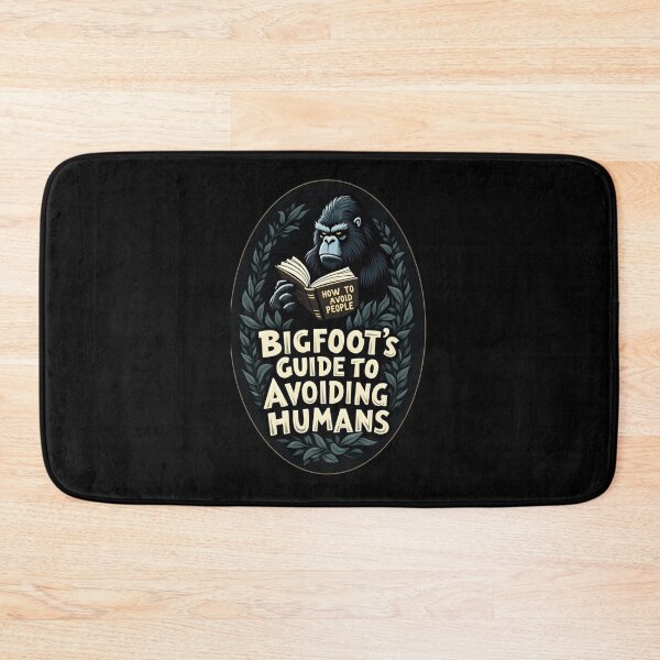 Item preview, Bigfoot's Guide to Avoiding Humans designed and sold by Giggle Gear Tees.