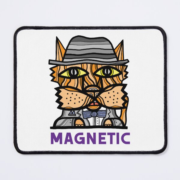 "Magnetic" Mouse Pad