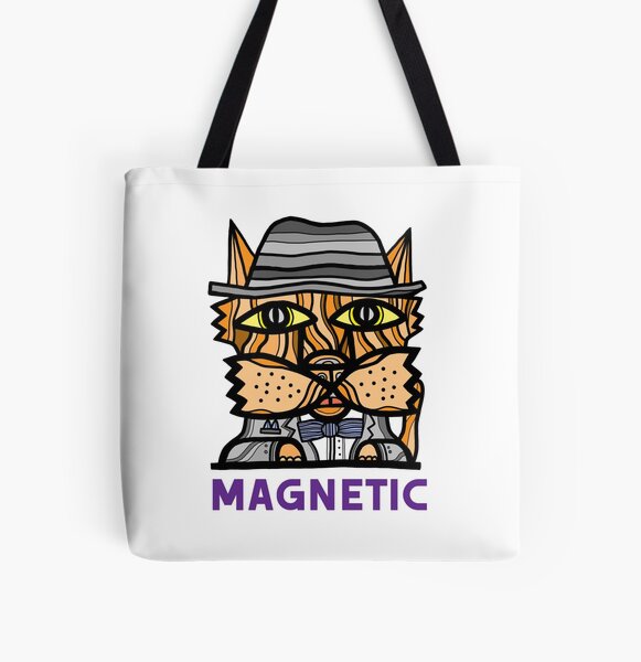 "Magnetic" All Over Print Tote Bag