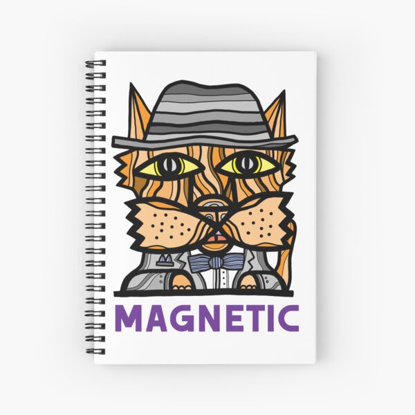 "Magnetic" Spiral Notebook