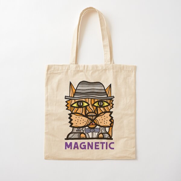 "Magnetic" Cotton Tote Bag