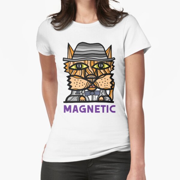 "Magnetic" Fitted T-Shirt