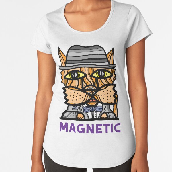 "Magnetic" Premium Scoop T-Shirt