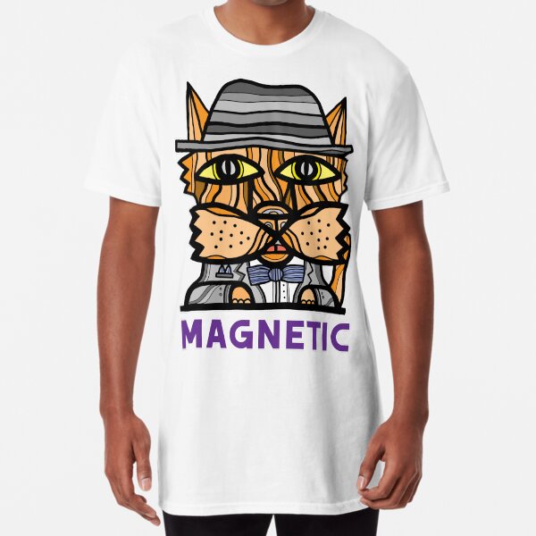 "Magnetic" Long T-Shirt