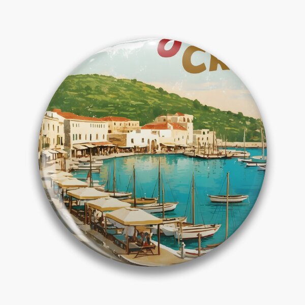 Item preview, Rethymno Crete Greece Postcard Vintage Retro Travel Vintage designed and sold by TravelPostcardGems.