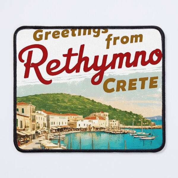 Item preview, Rethymno Crete Greece Postcard Vintage Retro Travel Vintage designed and sold by TravelPostcardGems.