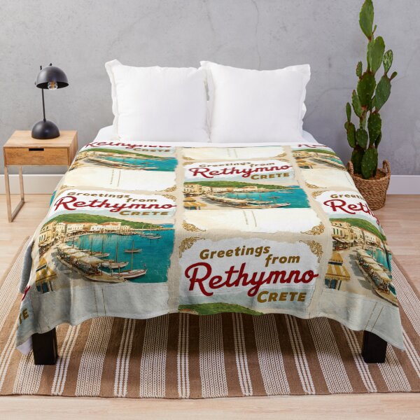 Item preview, Rethymno Crete Greece Postcard Vintage Retro Travel Vintage designed and sold by TravelPostcardGems.