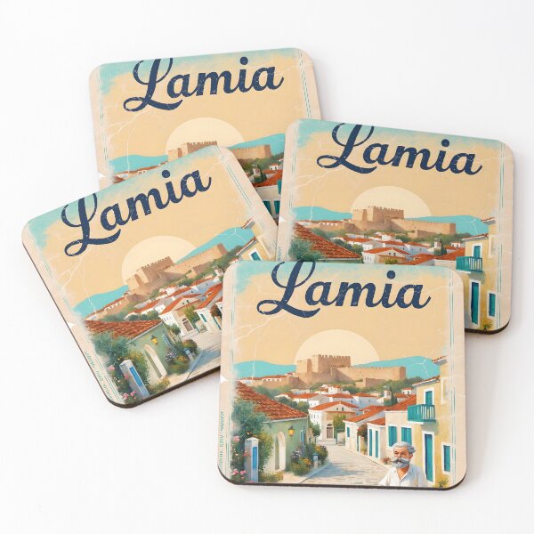 Item preview, Lamia Central Greece Postcard Vintage Retro Travel Vintage designed and sold by TravelPostcardGems.