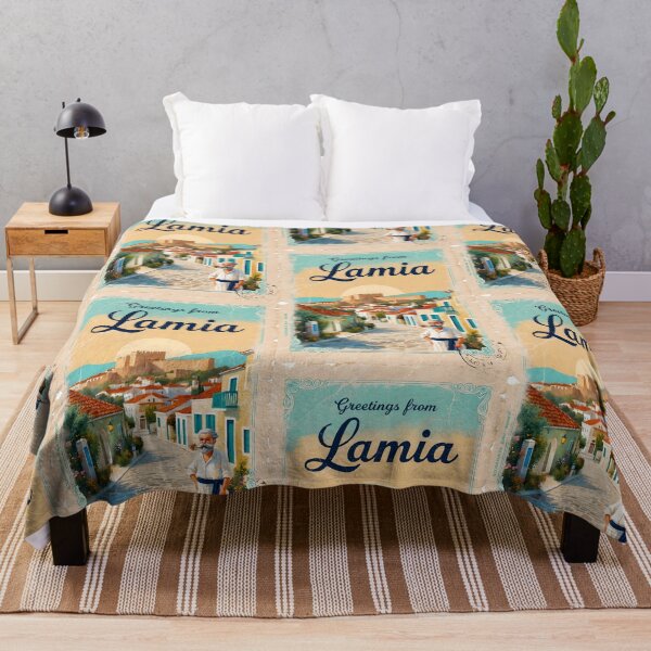 Item preview, Lamia Central Greece Postcard Vintage Retro Travel Vintage designed and sold by TravelPostcardGems.