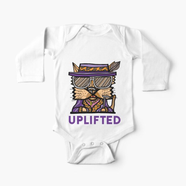 "Uplifted" Long Sleeve Baby One-Piece