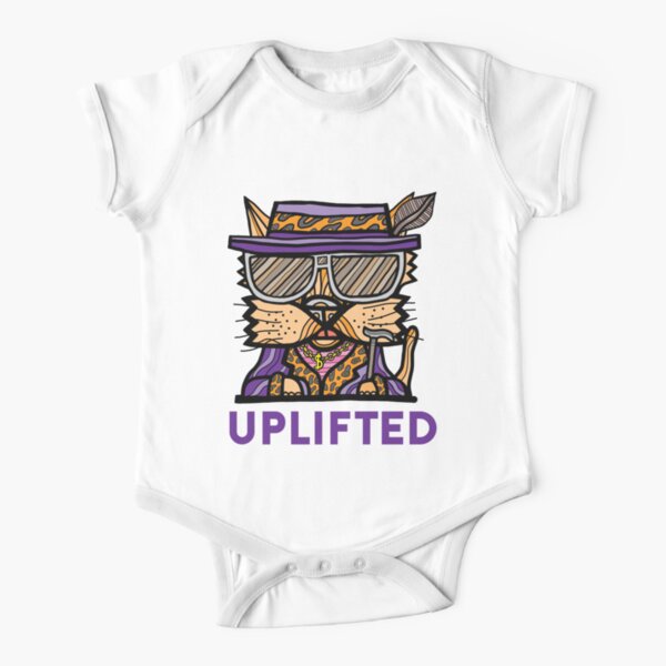 "Uplifted" Short Sleeve Baby One-Piece