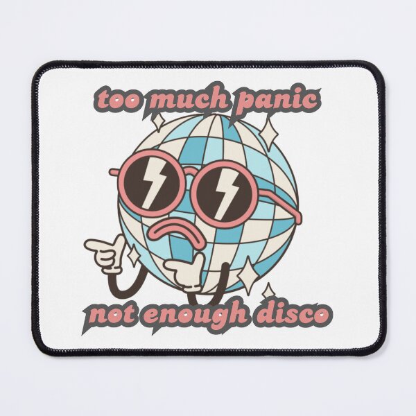 Item preview, Too Much Panic - Not Enough Disco designed and sold by juliaplusgents.